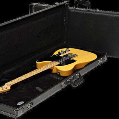 Fender G&G Standard Strat/Tele Hardshell Case Black with Black Acrylic Interior image 6