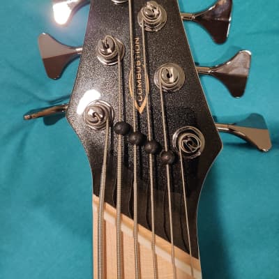 Dingwall NG3 6-String Bass, 2022 - Black Metallic Gloss