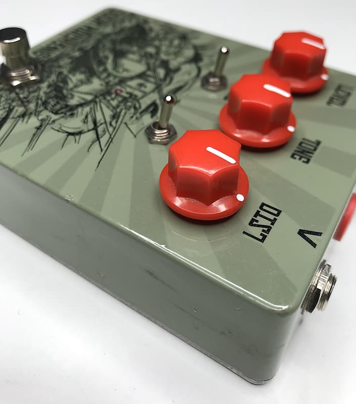 ギター Pepper Pedals Russian Doom Machine muff Pepers Pedals Russian Doom Machine | A Big Mean Green Muff