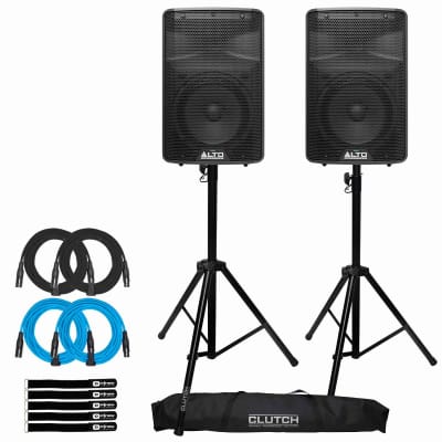 Alto Professional TX308 8" Powered Active Loudspeakers Pair Package image 1