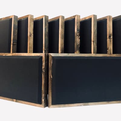 Custom Framed Acoustic Panels (SET OF 4) 2ft x 1ft x 2.5in image 2