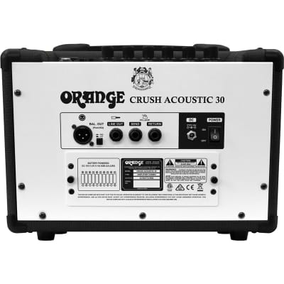 Orange Crush Acoustic 30 Combo, Black image 5