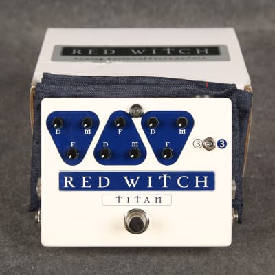 Reverb.com listing, price, conditions, and images for red-witch-titan-delay