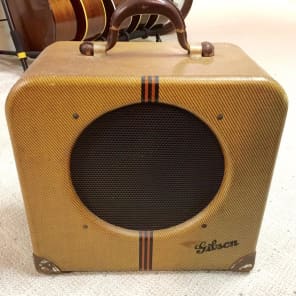 Vintage 1941 Gibson EH 150 Tube Amp Tweed image 1