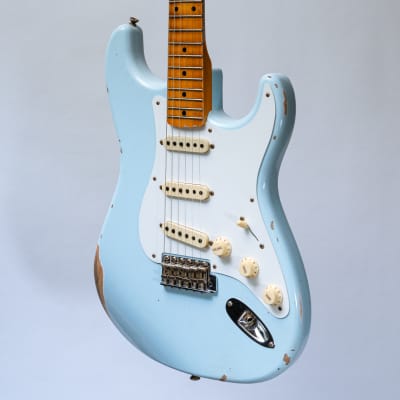 Fender Custom Shop '56 Stratocaster Relic 2024 - Faded Sonic Blue for sale