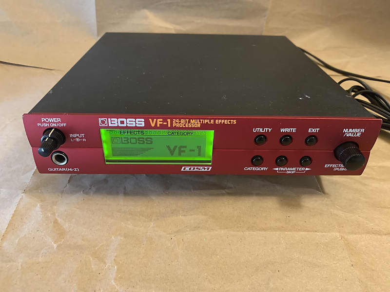 Boss VF1 24Bit MultiEffects Processor 2000s EC with Reverb