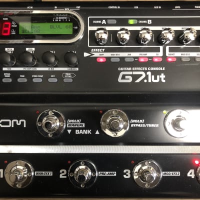 Zoom G7.1ut Guitar Effects Console Processor No Adapter Ship