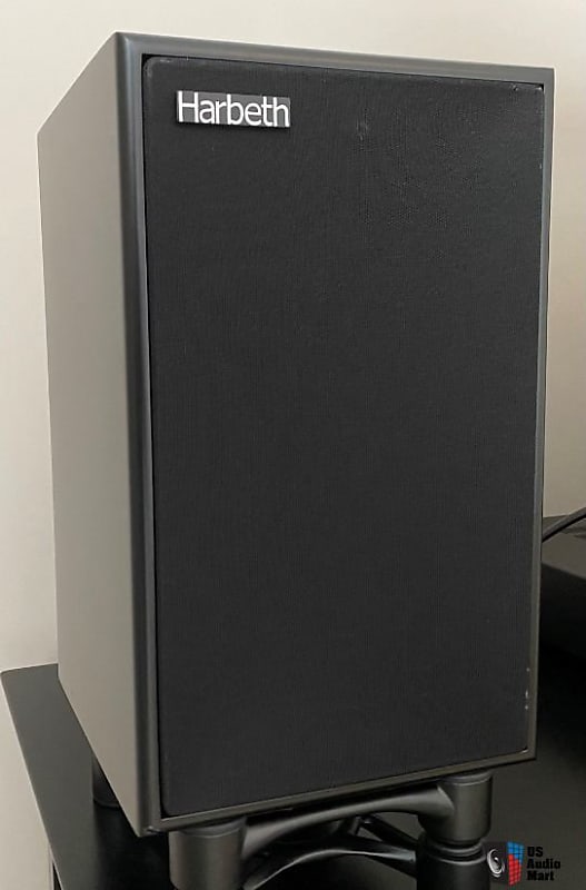 Harbeth P3esr 2020 Satin Black bookshelf speakers loudspeaker Monitor made in England image 1