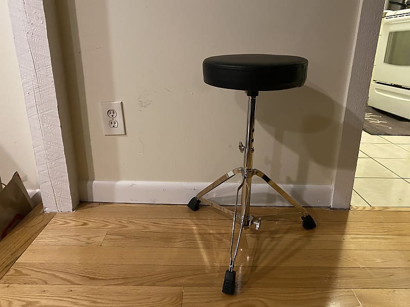 Rockville RDS30 2023 Deluxe Thick Padded Foldable Drum Throne Stool Adjustable Height image 1