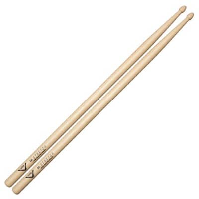 Vater VH5AS 5A Stretch Wood Tip Hickory Drum Sticks Pair image 1