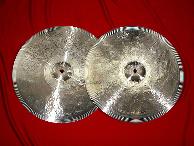 BRAND NEW! - 15" Stainless Steel Hi Hat Cymbals by Lance Campeau image 1