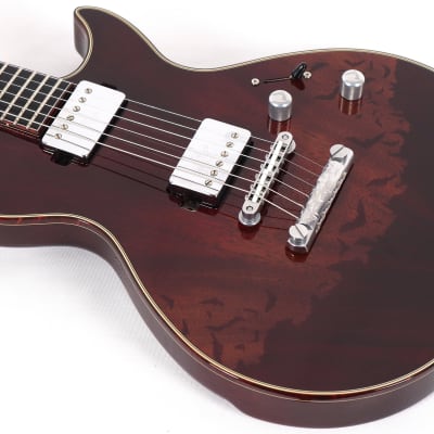 Sugi Japan Custom SH485 RRB Bats LP Electric Guitar w/ OHSC image 6