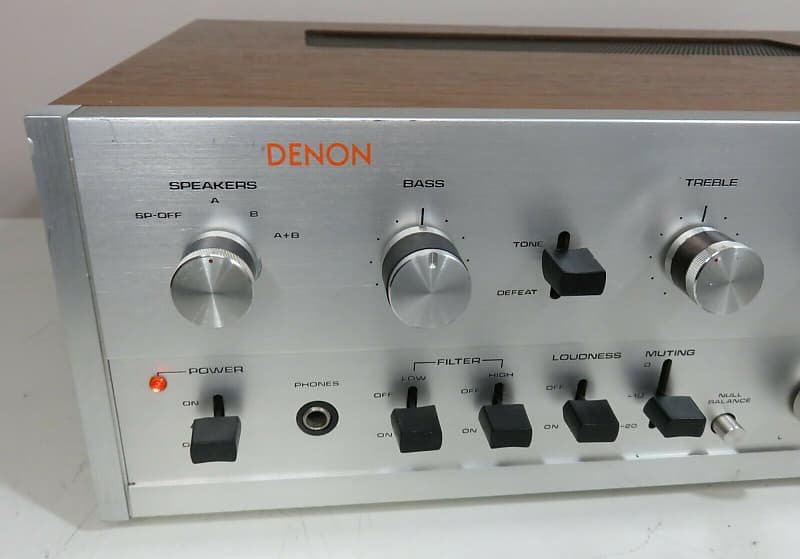 DENON PMA-500Z INTEGRATED AMPLIFIER WORKS PERFECT FULLY RECAPPED SERVICED