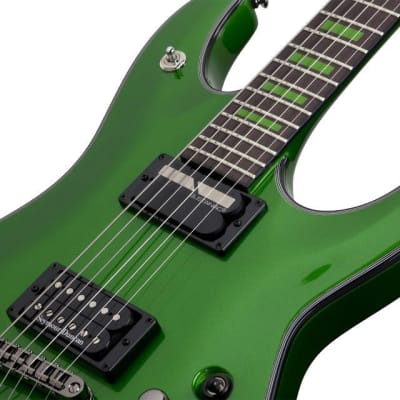 Schecter Kenny Hickey C-1 EX S Steele Green - FREE GIG BAG -Electric Guitar Sustainiac - Baritone - BRAND NEW image 5
