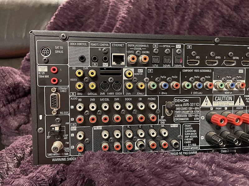 Denon AVR-3311CI AV Surround Receiver | Reverb Denon AVR-3311CI AV Surround Receiver | Reverb