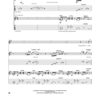 Duane Allman Guitar Anthology Guitar Recorded Version | Reverb