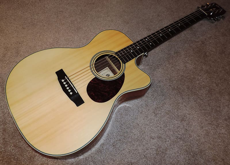 Cort L100-OCK-NAT Natural Ovangkol/Koa Fishman Acoustic