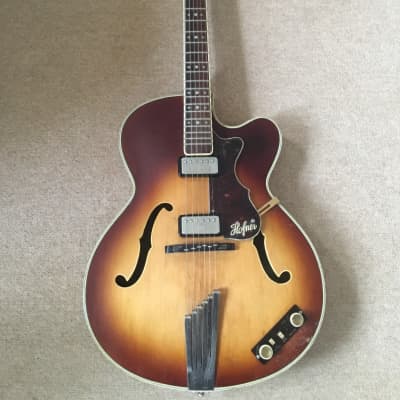 Hofner  President Guitar Mid 60's Sunburst image 1