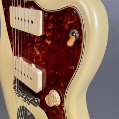 Fender Jazzmaster 1959 Pearl White Refin image 8