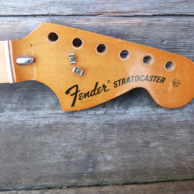 Fender  stratocaster strat neck bullet neck 1972 image 2