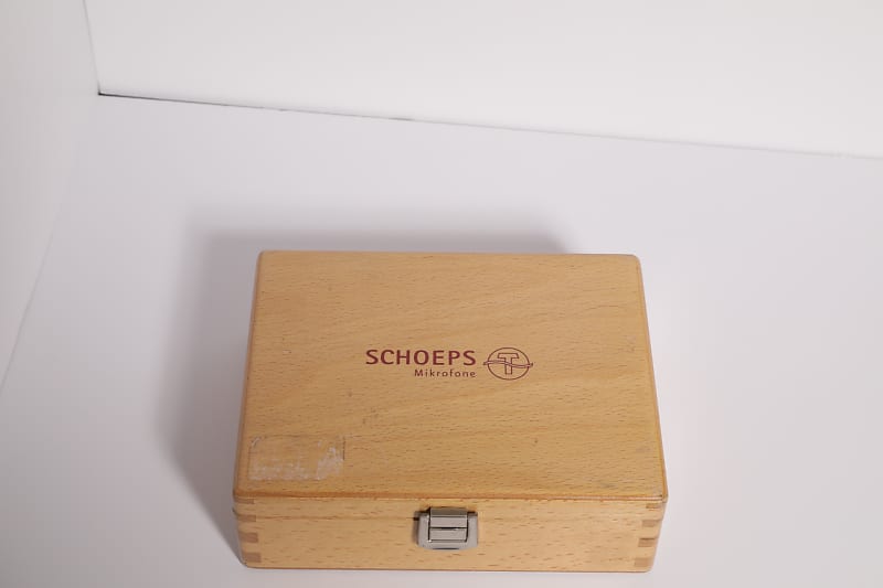 Schoeps microphone CASE natural wood Reverb