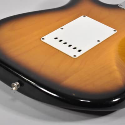 1999 Fender American Vintage '57 Stratocaster Sunburst Aftermarket Neck w/OHSC image 12