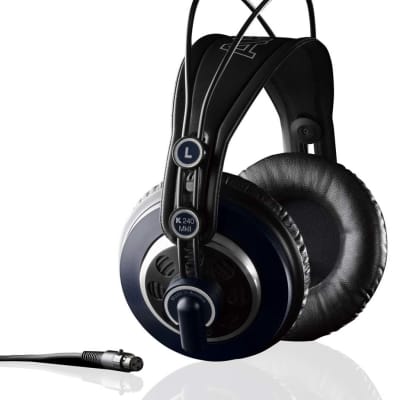 AKG K240 MKII - Semi-open, circum-aural dynamic stereo headphones image 1