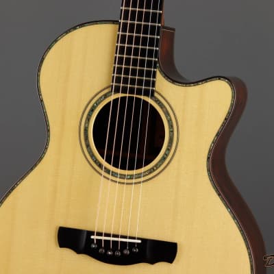 2002 Ryan Mission Grand Concert, Brazilian/Bosnian Spruce, Owned By Laurence Juber image 6