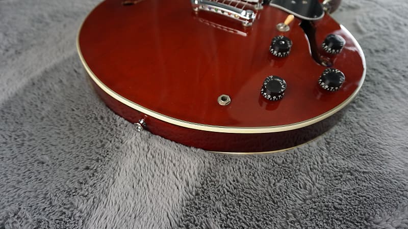 Tony Smith ES-335 Semi Hollow Electric - Cherry | Reverb