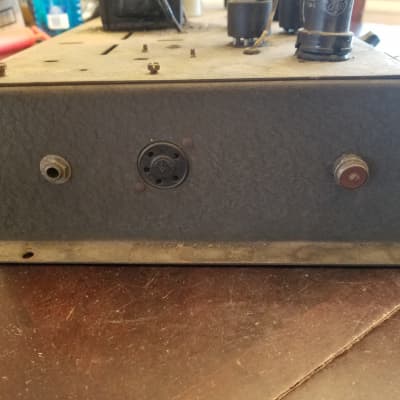 Seeberg 830-1Z Vintage Mono 2A3 Tube Amp Head Dual Tone Compensator 1930s - Wrinkled Black Paint image 10