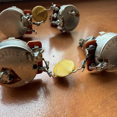 1978 Gibson Long Shaft Pots with Caps image 2