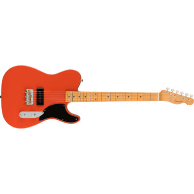 Fender Noventa Telecaster Electric Guitar, Maple Fingerboard, Fiesta Red image 2