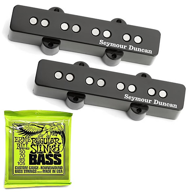 Seymour Duncan SJB2 Hot Jazz Bass Neck & Bridge Pickup Set Reverb