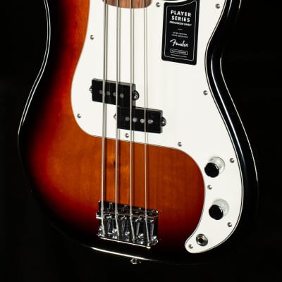 Fender Player Precision Bass レフティ Fender Player Precision Bass 3-Color Sunburst Pau Ferro