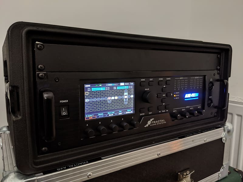 Fractal Audio Axe FX III w/ SKB Roto shallow 4U rack | Reverb