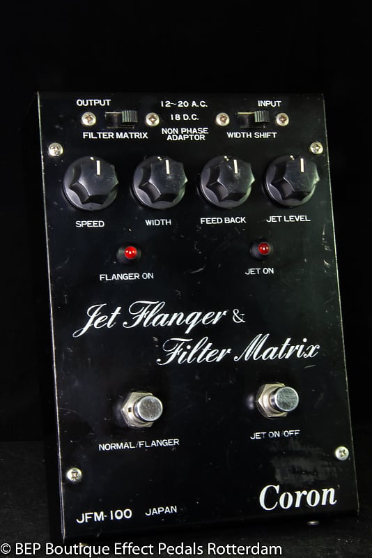 Coron JFM-100 Jet Flanger & Filter Matrix 1981 Japan with SAD1024