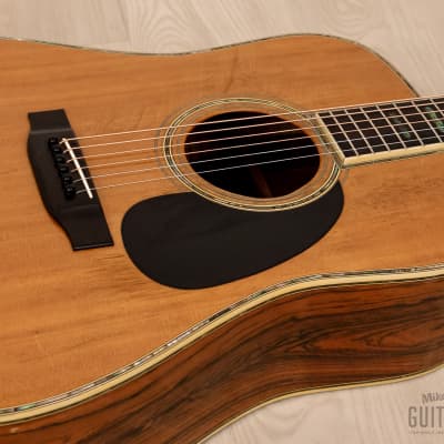 1978 K Yairi YW-1000 Vintage Dreadnought Acoustic Guitar w/ Case image 8