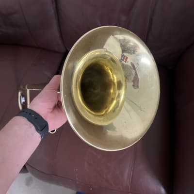 Olds Ambassador A-15 Bb Tenor Trombone (1949) (Los Angeles) SN 31531 (rare) (new lacquer - clear coat) image 3