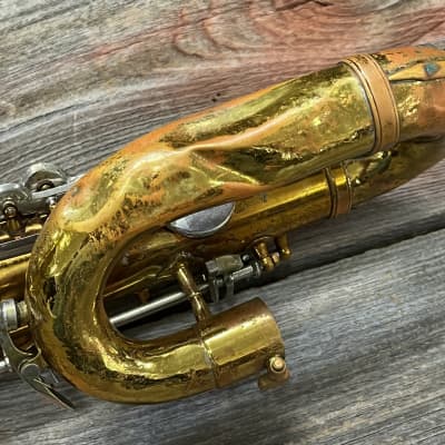 King Zephyr Baritone Saxophone 1960 Vintage Bari Sax image 5