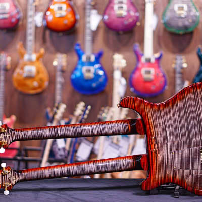 PRS Doubleneck Charcoal Cherry Private Stock image 11