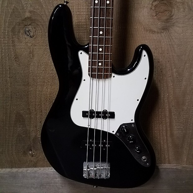 Fender 60th Anniversary Jazz Bass Black Made in Mexico | Reverb