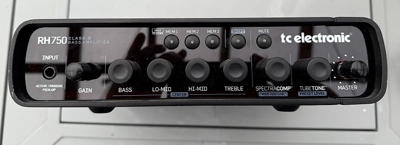 TC Electronic RH750 750w Compact Bass Amp Head | Reverb
