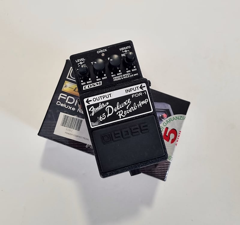 Boss FDR-1 Fender '65 Deluxe Reverb-Amp Black image 1
