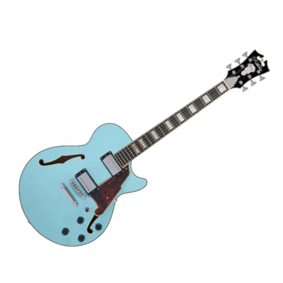 D'angelico Premier SS w/ Stop-Bar Tailpiece - Sky Blue - Open Box for sale