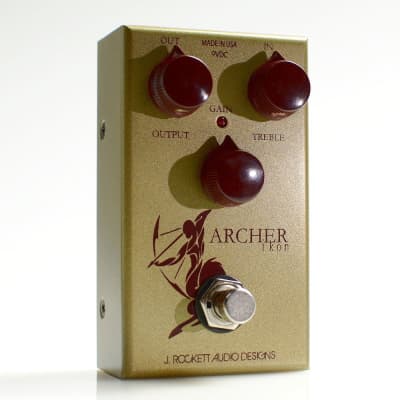 J. Rockett Audio Designs Archer Ikon Overdrive and Boost Guitar Effect Pedal image 2