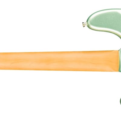 Fender American Professional II Precision Bass®, Rosewood Fingerboard, Mystic Surf Green image 3