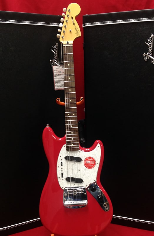 ギター Squier CV Mustang Fiesta Red ギター Squier CV Mustang Fiesta Red ギター Squier CV Mustang