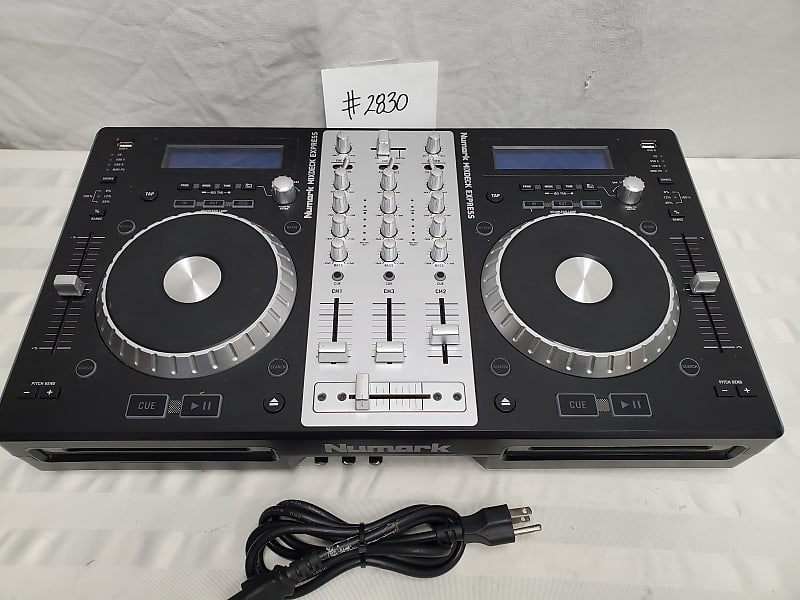 NUMARK MIXDECK EXPRESS PREMIUM DJ CONTROLLER #2830 GOOD USED