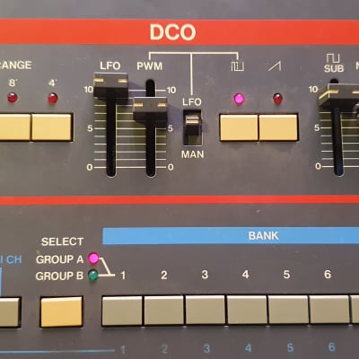 Roland Juno-106 61-Key Programmable Polyphonic Synthesizer 1984 - 1985 - Black image 3