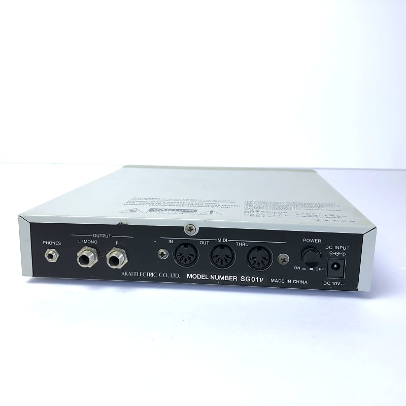 Akai SG01v Vintage Synth Sound Module w/ power supply | Reverb